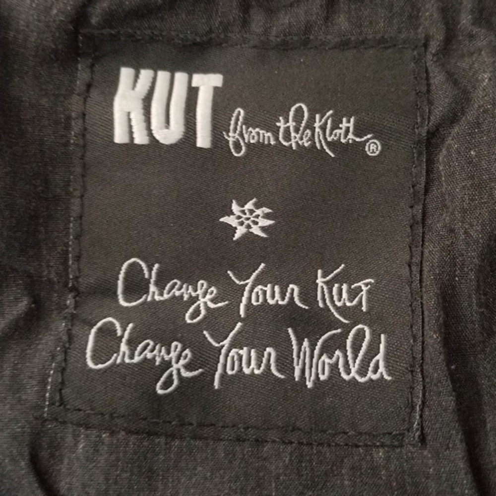Kut from the Kloth Women's Stretch Boyfriend Tapered Leg Jeans Sz. 10 - Picture 11 of 13